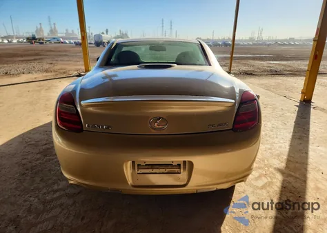 2006 Lexus Sc 430 z USA, uszkodzony, nr VIN JTHFN48Y869006550